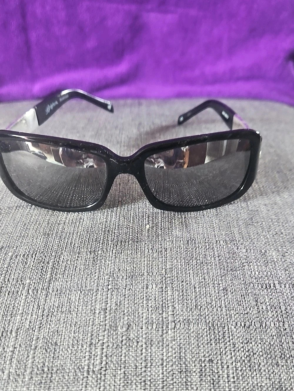 Brighton Have Mercy Black & Silver Sunglasses